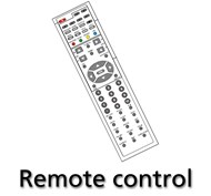 DENVER DVH-1242/DVH-1243 Remote control